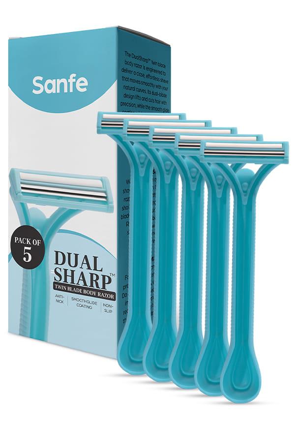 Dual Sharp Twin Blade Body Razors for Women