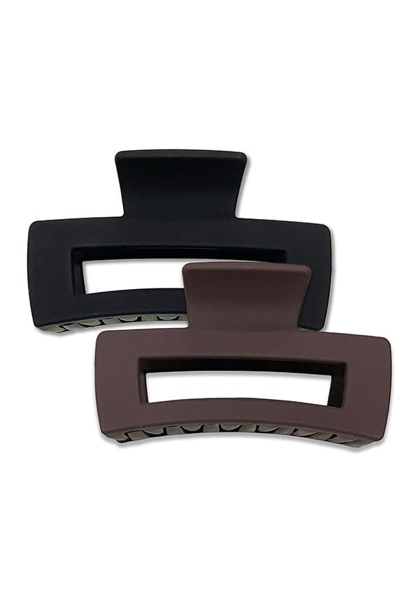 Rectangle Large Hair Claw Clips For Women Hair Strong Hold