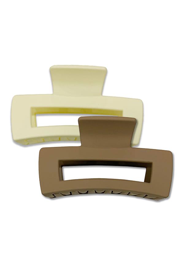 Rectangle Large Hair Claw Clips For Women Hair Strong Hold