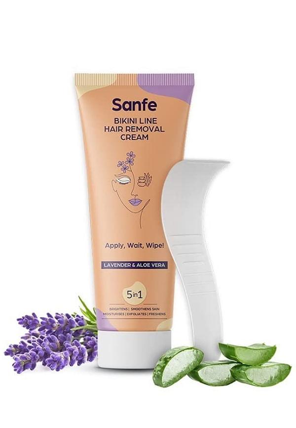 Bikini Line Hair Removal Cream With Spatula