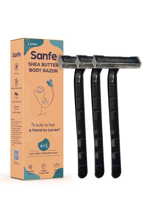 Shea butter body Razor Body Razor (Pack of 3)