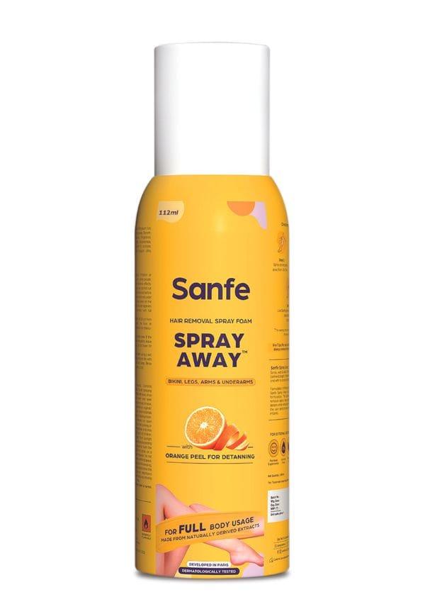 Painless & Detan Hair Removal Spray Cream| For Bikini, Chest, Legs, Arms & UnderArm