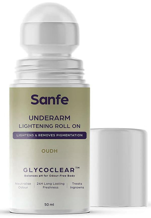 Underarm Lightening Roll On (Oudh) with 5% AHA