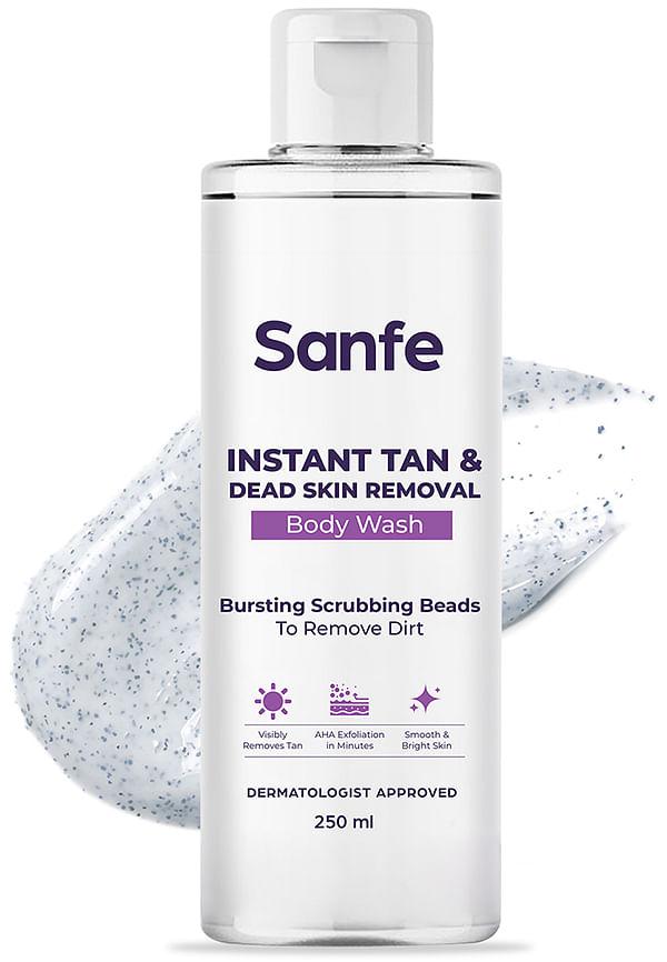 Instant Tan & Dead Skin Removal Exfoliating Body Wash