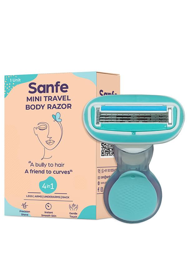 Mini Body Razor for Women's Hair Removal 5-Blade Precision Smooth & Hassle-Free Shaving