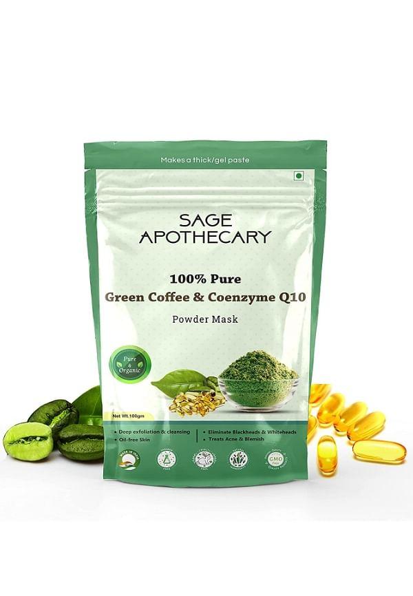 Green Coffee & Coenzyme Q10 Powder Mask