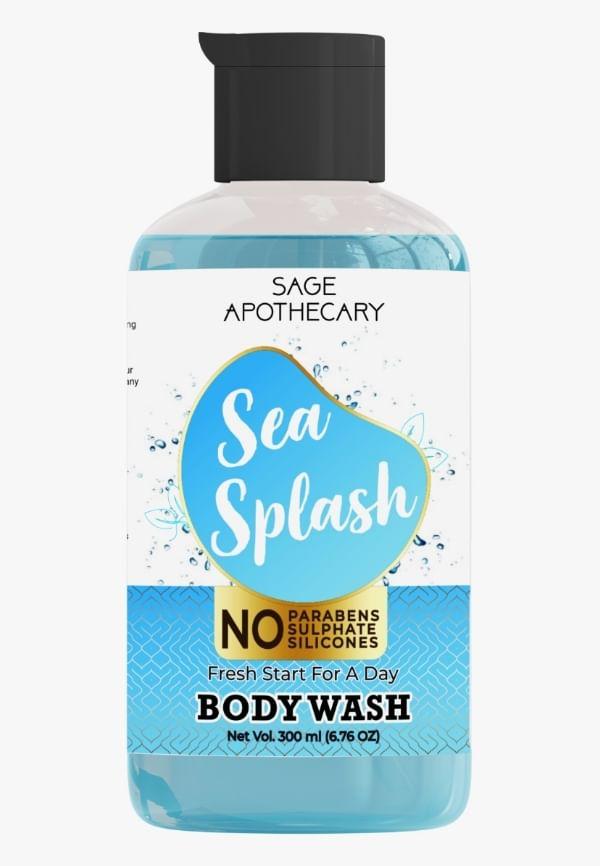 Sea Splash Body Wash for Skin Cleansing, Sweet and Pleasant Fragrance