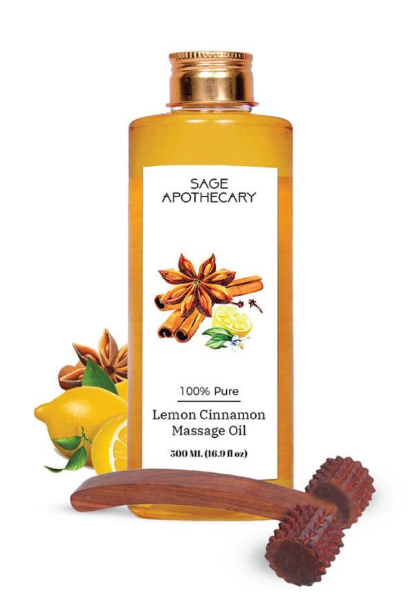 Lemon Cinnamon Massage Oil