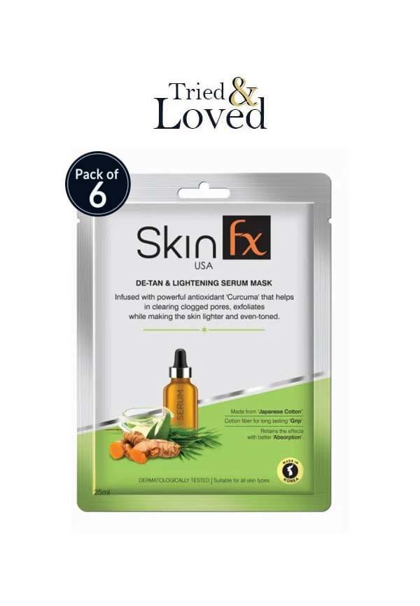 De-Tan And Lightening Serum Mask