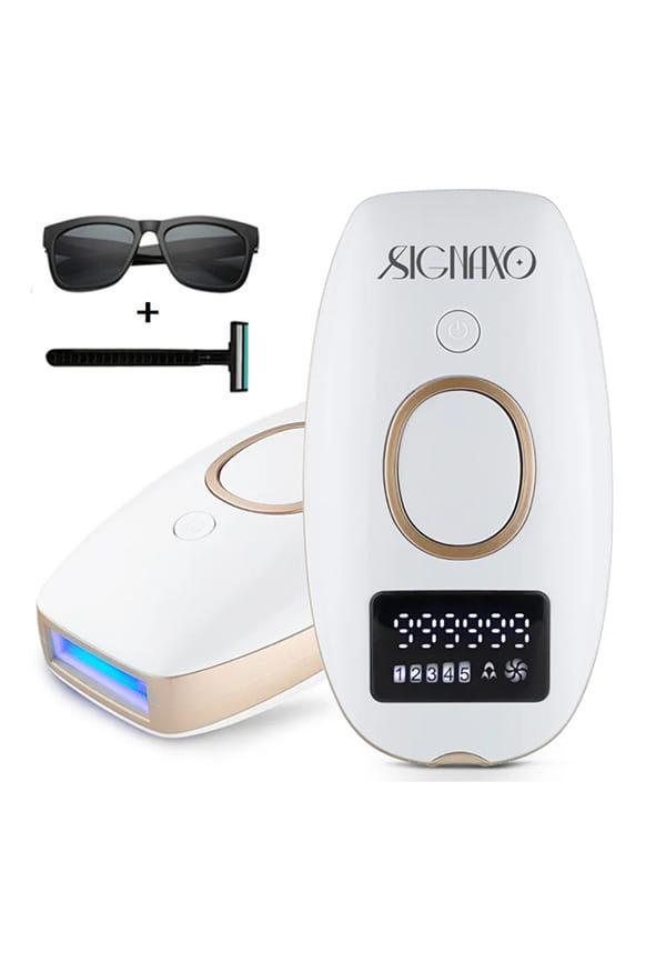 Signaxo Flow IPL Permanent Laser Hair Removal Device Machine With 9,99,999 Flashes for At-Home Use