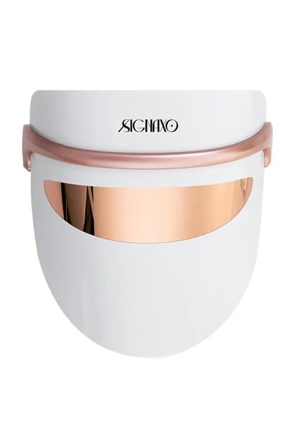 Signaxo Glow LED Light Therapy Mask 7 Colors for Anti Acne & Aging Wrinkle Reduction Radiant Skin