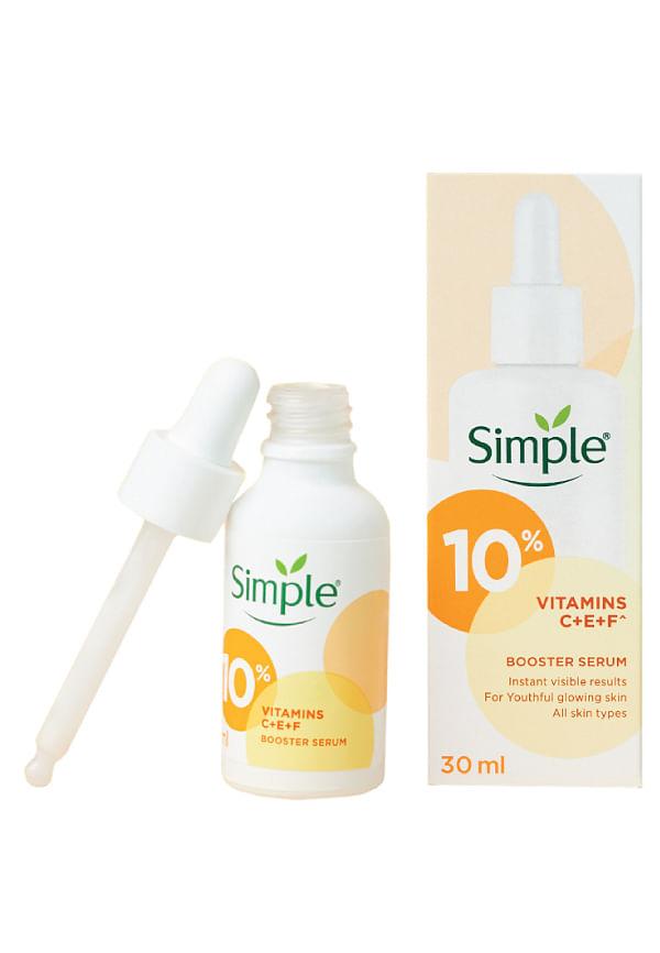 Booster Serum 10% Vitamin C+E+F For Youthful Glowing Skin