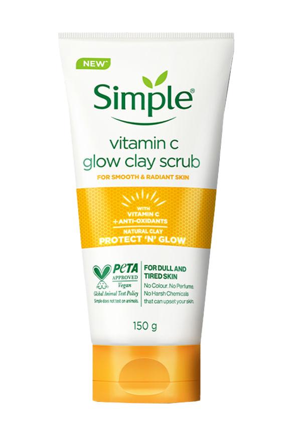 Protect N Glow Vitamin C Glow Clay Scrub