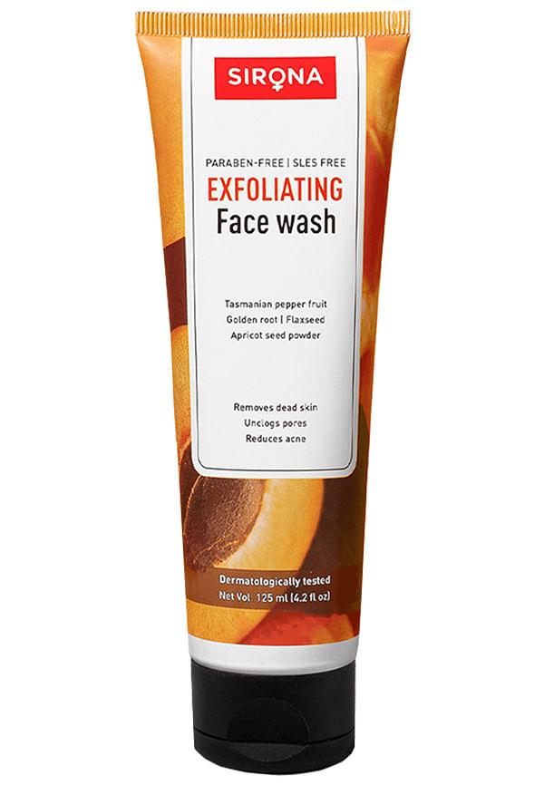 Natural Exfoliating Face Wash Facial Cleaner