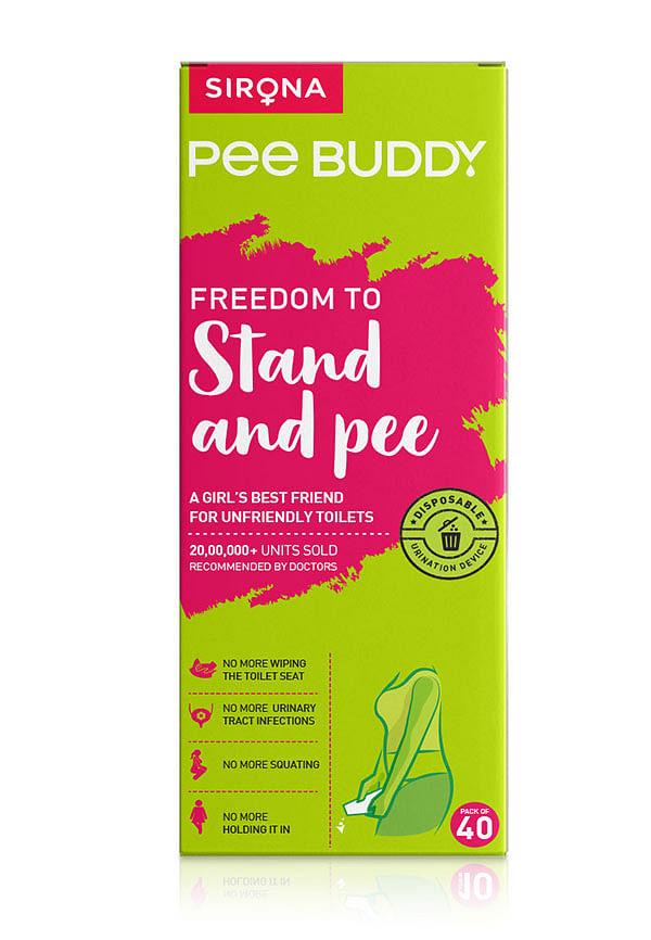 PeeBuddy - Disposable, Portable Female Urination Device for Women