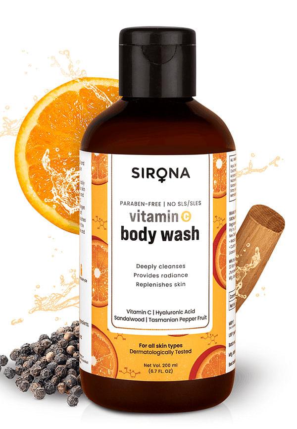 Natural Vitamin C Body Wash for Men & Women