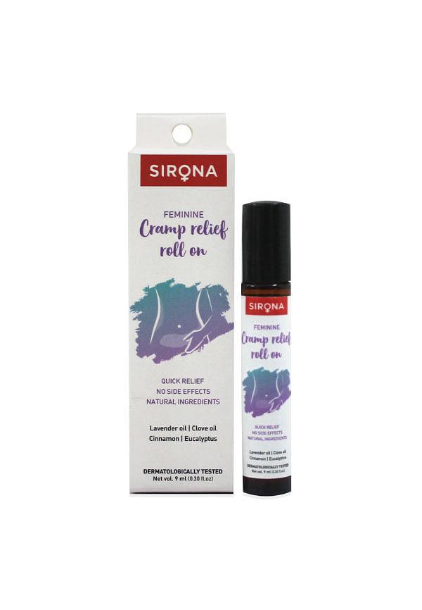 Menstrual Cramp Relief Roll On for Women - 9ml | 100% Natural Period Pain Reliever