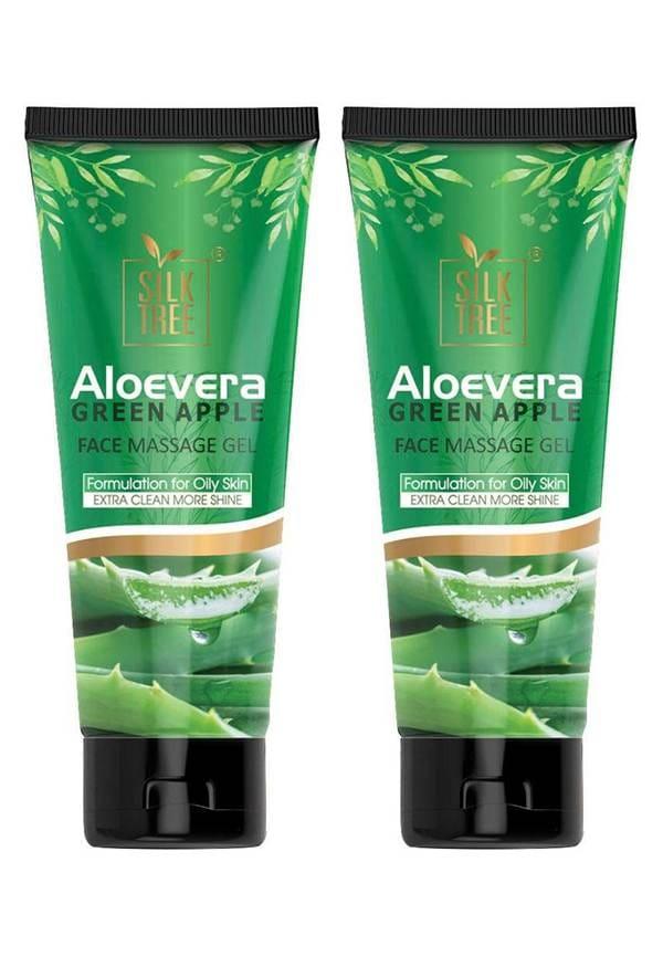 Aloevera & Green Apple Face Massage Gel For Oily Skin