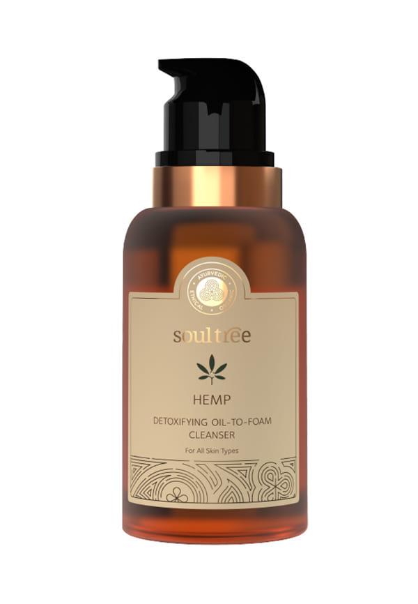 Hemp Detoxifying Oil To Foam Cleanser