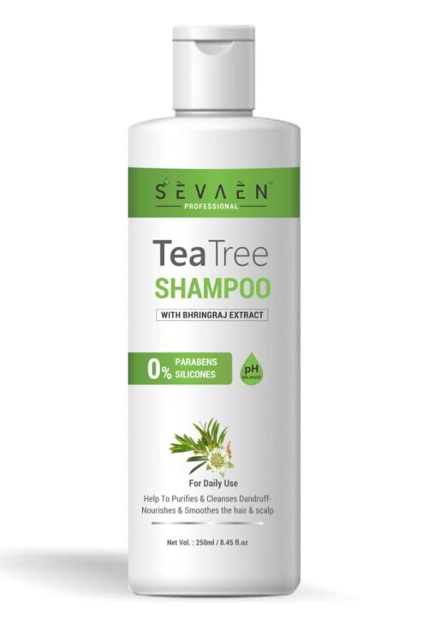 Teatree Shampoo With Bhringraj Anti Dandruff Shampoo Men & Women (250 Ml)