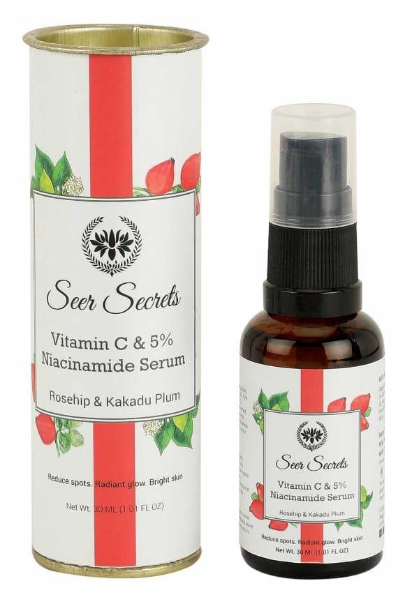 Rosehip And Kakadu Plum Vitamin C & 5% Niacinamide Serum - For Glowing Skin