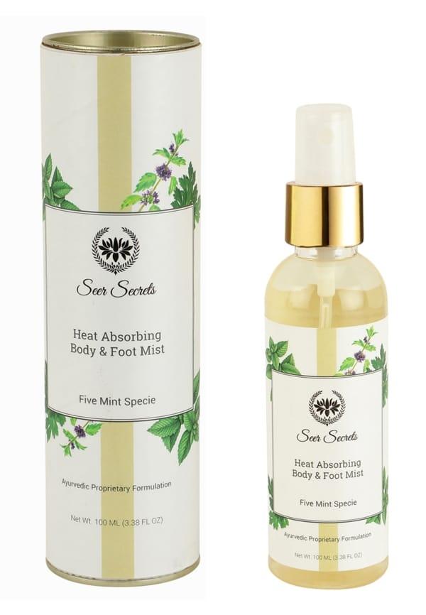Five Mint Specie Heat Absorbing Body & Foot Mist