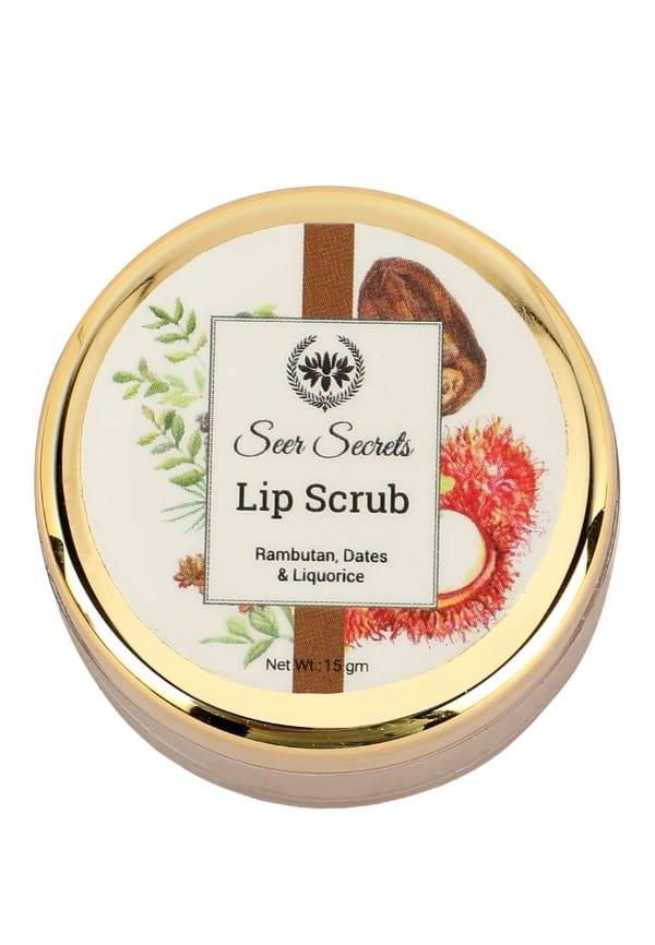 Rambutan, Dates & Liquorice Lip Scrub