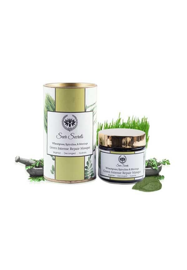 Wheatgrass, Spirulina & Moringa Green Intense Repair Masque