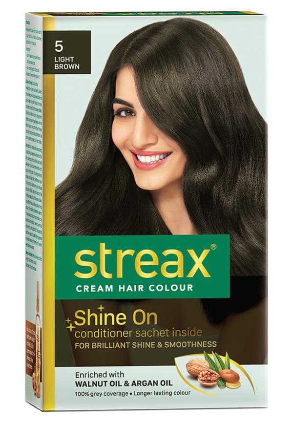 Hair Colour Enriched with Walnut Oil
