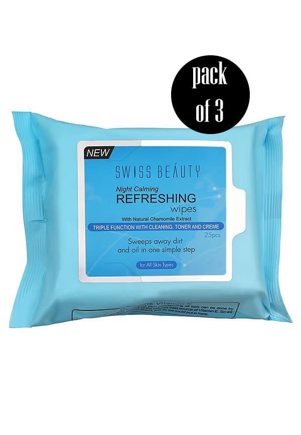 Makeup Remover Night Calming Wet Wipes - Natural Chamomile