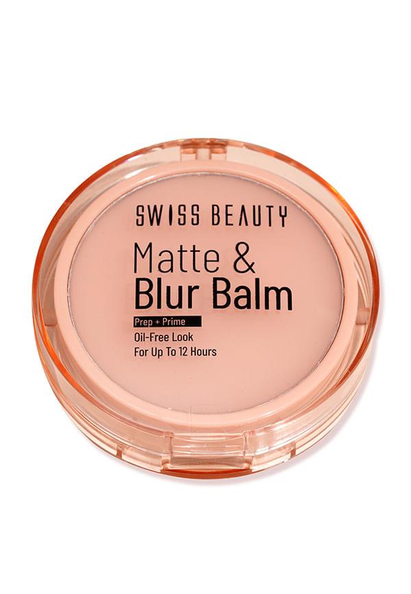 Matte & Blur Balm | Prep + Prime | 12-Hour Oil-Free Shine | With Vitamin E & B3