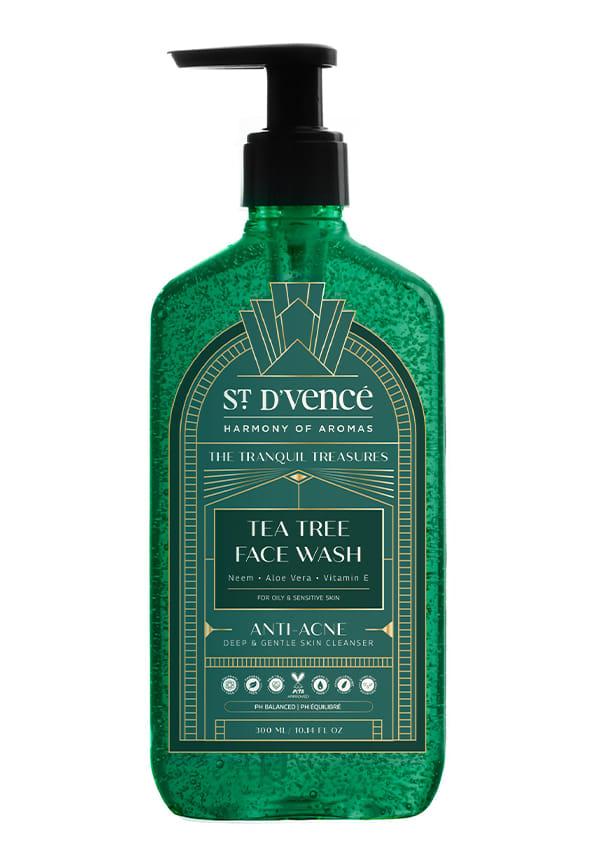 Tea Tree Oil Body Wash with Eucalyptus Oil and Peppermint Oil