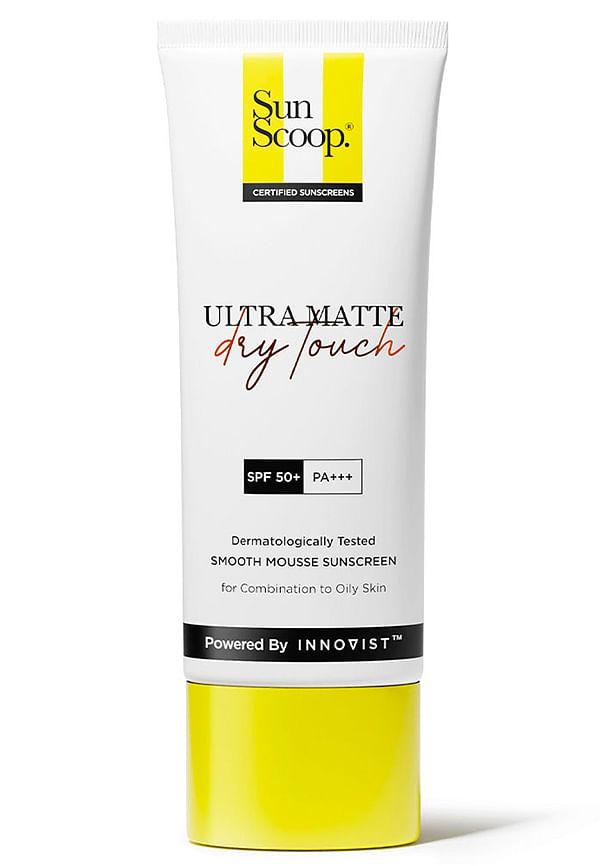 Ultra Matte Dry Touch Sunscreen SPF 50 PA+++ | SPF50 Sunscreen for Oily Skin | Matte Finish