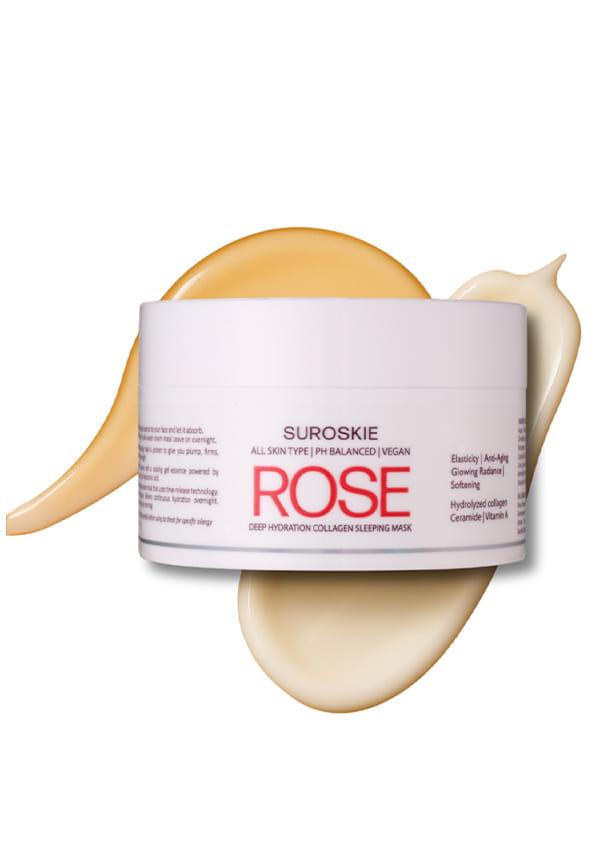 Rose Deep Hydration Collagen Sleeping Mask