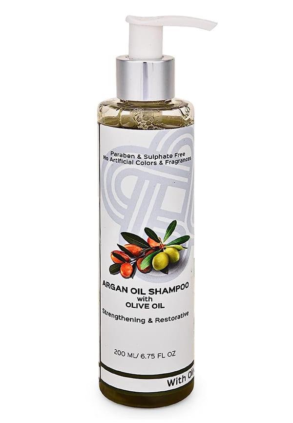 Argan Oil Natural & Pure Professional Shampoo with Olive Oil