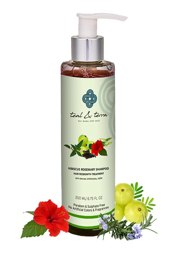 Hibiscus Rosemerry Hair Regrowth Shampoo