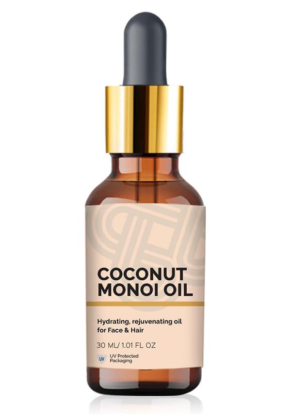 Organic Coconut Monoi Oil | 100% Natural And Chemical Free | Organic Coconut Oil For Skin & Hair