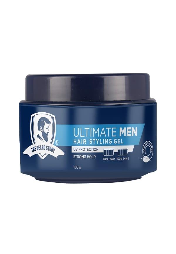 Ultimate Men Hair Styling Gel For Strong Hold With UV Protection | Paraben Free