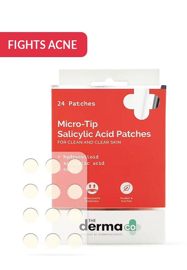 Micro-Tip Salicylic Acid Patches with Hydrocolloid
