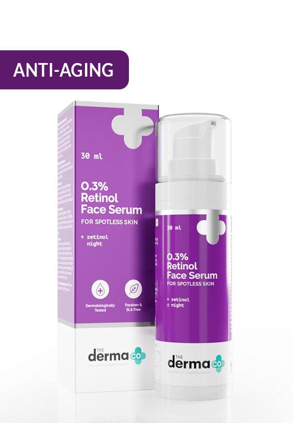 0.3% Retinol Serum for Younger-Looking & Spotless Skin