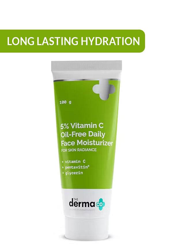 5% Vitamin C Oil-Free Daily Face Moisturizer for Skin Radiance