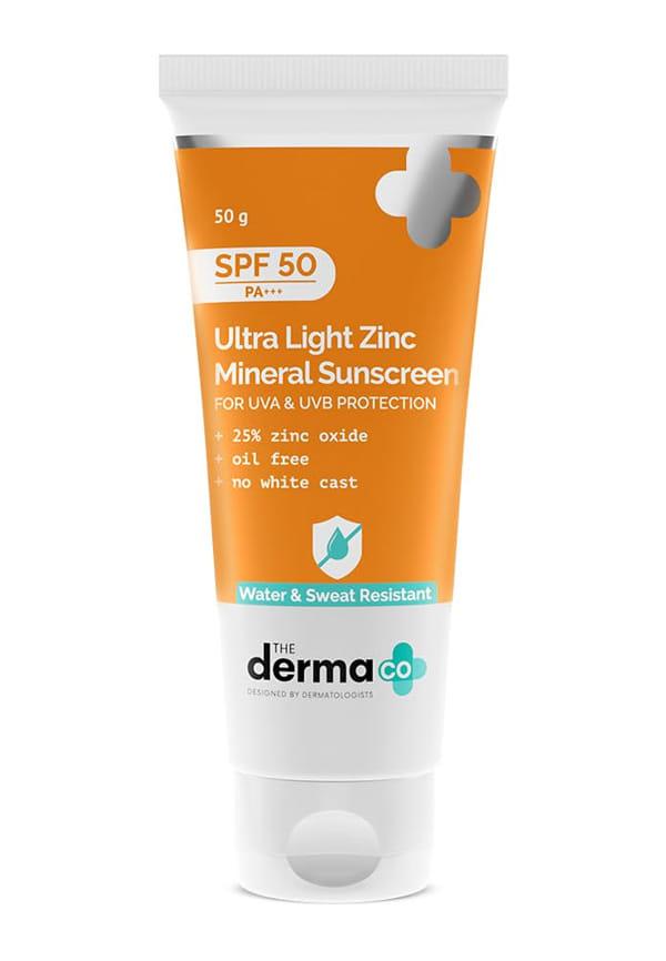 Ultra Light Zinc Mineral Sunscreen with SPF 50 PA+++
