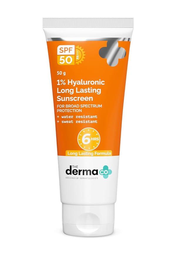 1% Hyaluronic Long Lasting Sunscreen with Hyaluronic Acid & Vitamin E