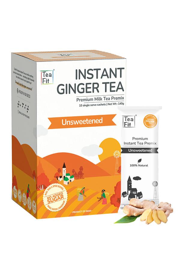 Ginger Instant Tea Premix Unsweetened