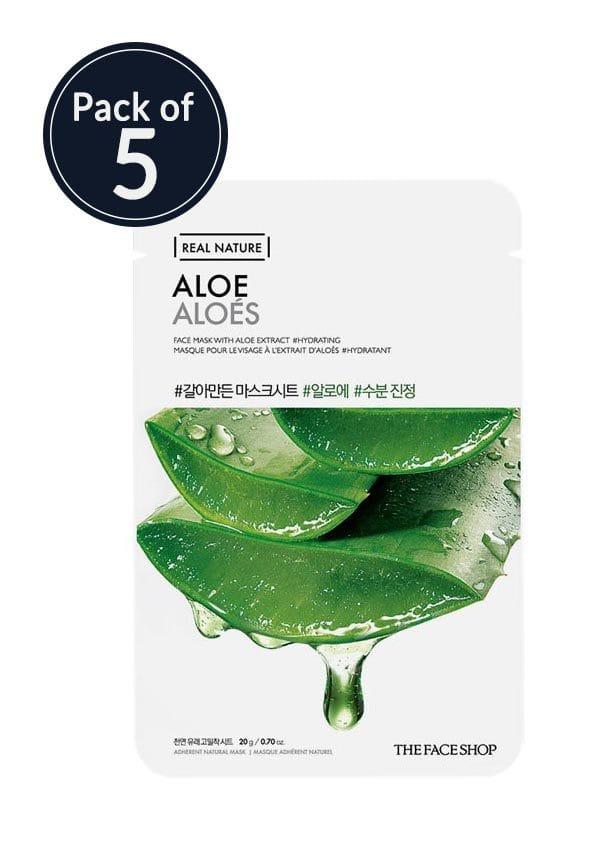 Real Nature Aloe Face Mask