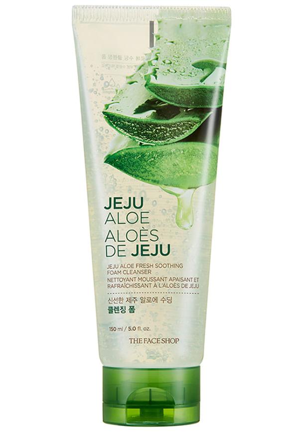 Jeju Aloe Fresh Soothing Foam Cleanser