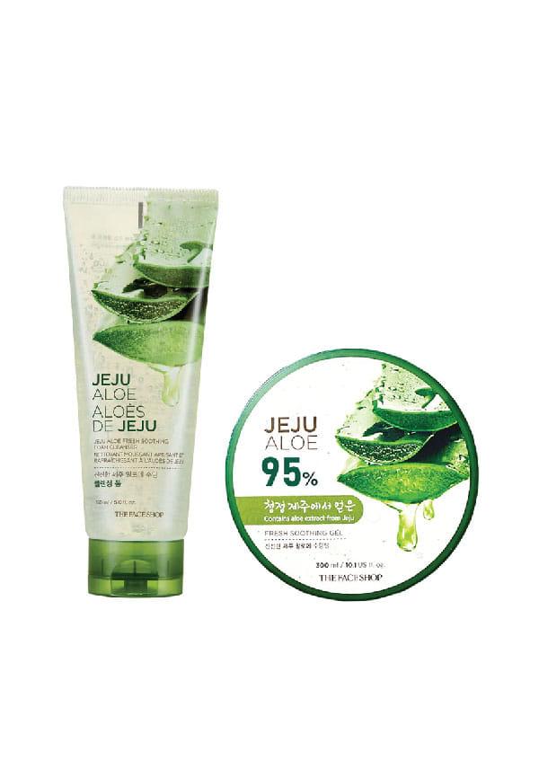 2 Step Jeju Aloe Soothing Combo
