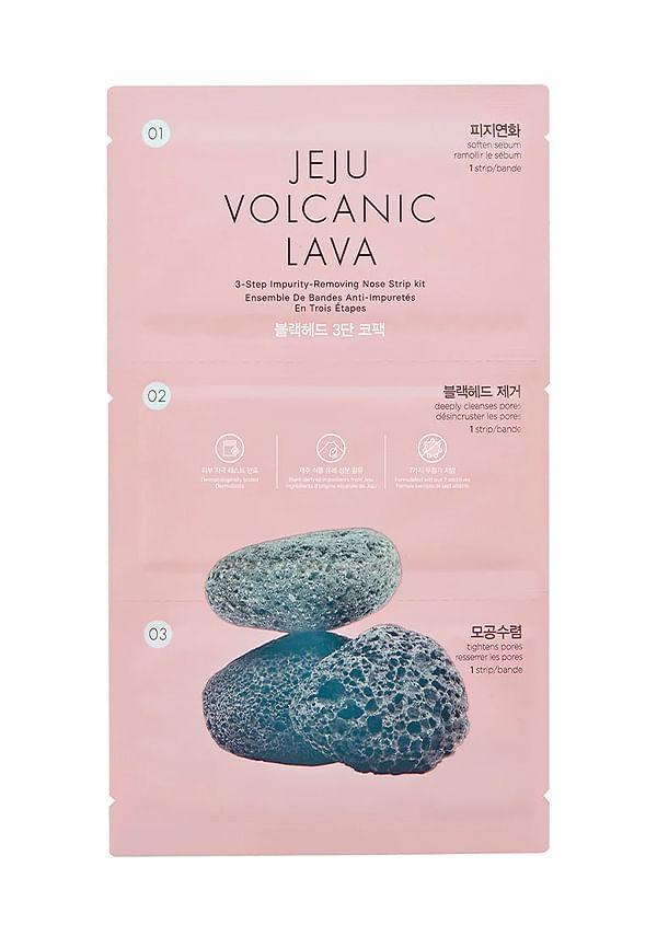 Jeju Volcanic Lava 3 Step Impurity Removing Nose Strip Kit