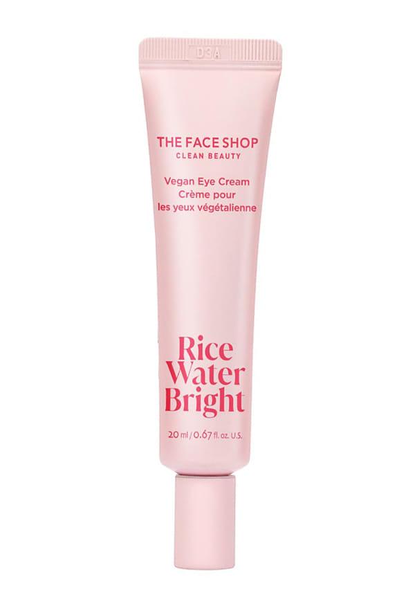 Rice Water Eye Cream with Niacinamide, brightens & moisturizes