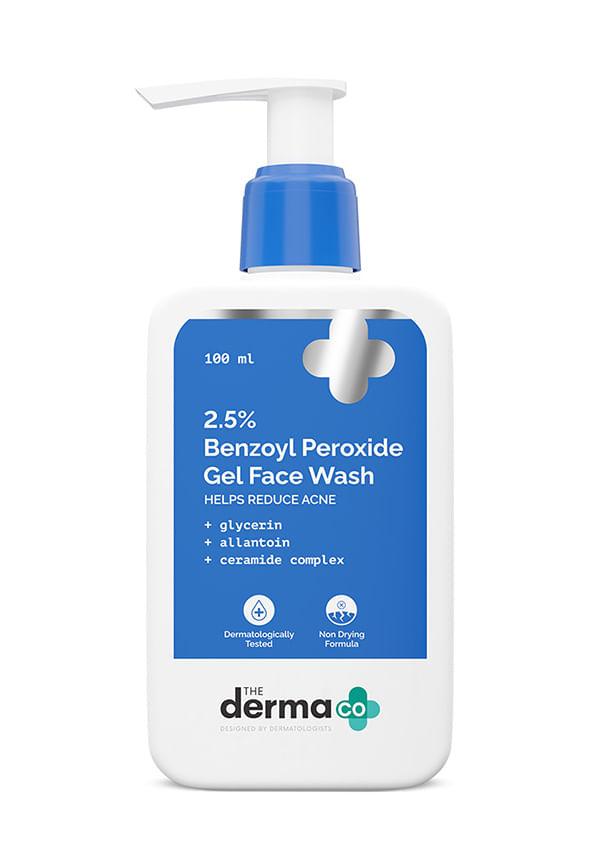2.5% Benzoyl Peroxide Gel Face Wash